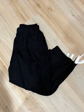 Black Drawstring Lounge Pants